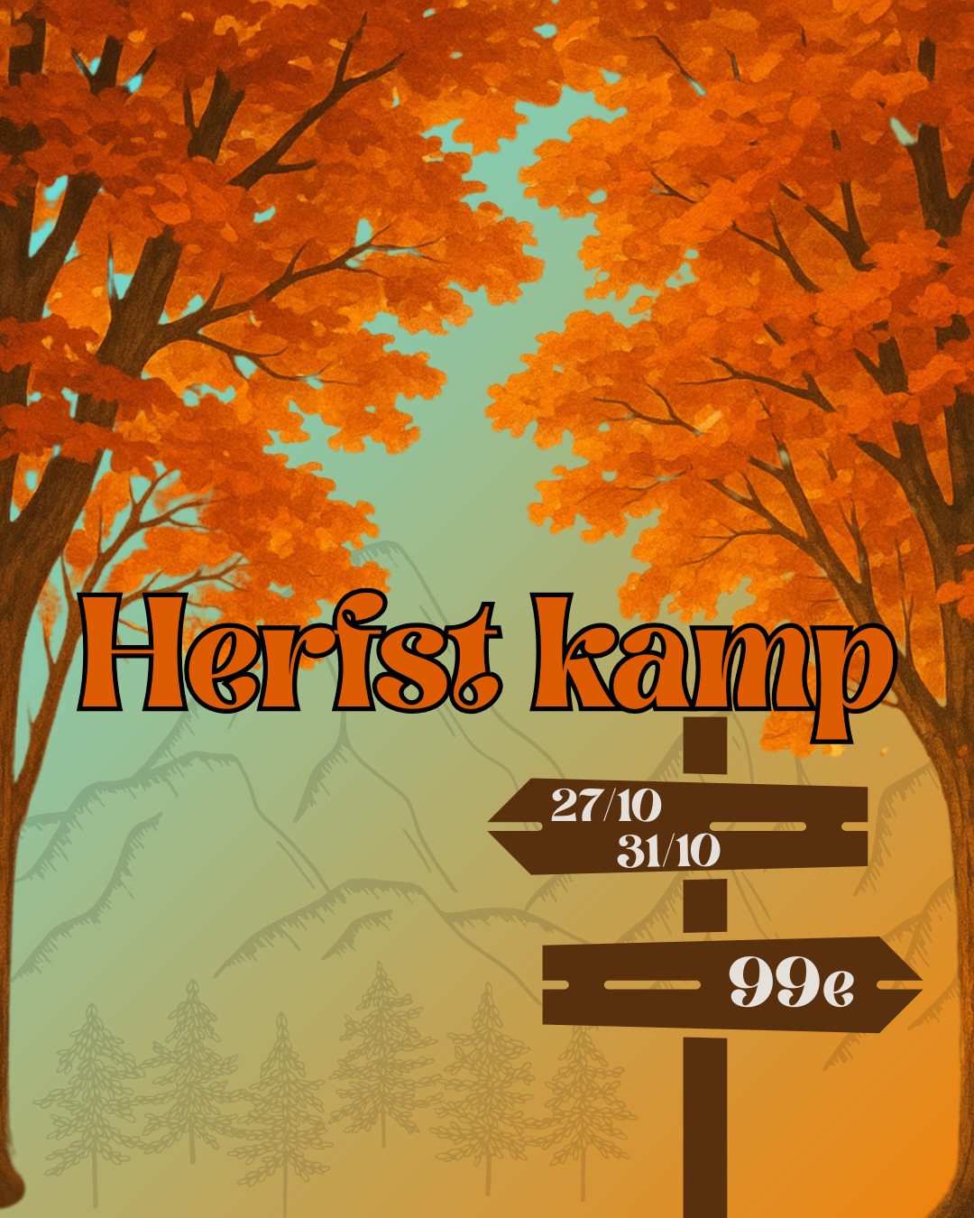 Poster Herfst Kamp